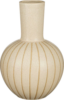 Mica Decorations Holm Vaas - H42 x Ø28 cm - Keramiek - Crème