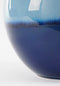 Mica Decorations Holm Vaas - H42 x Ø29 cm - Keramiek - Blauw