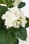 Mica Decorations Hortensia Kunstplant in Bloempot Stan - H40 x Ø35 cm - Wit