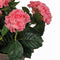 Mica Decorations Hortensia Kunstplant in Bloempot Stan - H45 x Ø45 cm - Roze