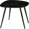 Mica Decorations Jailey Bijzettafel - Set van 3 - L62 x B52 x H34 cm - Gerecycled Hout - Zwart