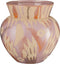 Mica Decorations Javi Vaas - H28 x Ø28 cm - Keramiek - Roze, Beige