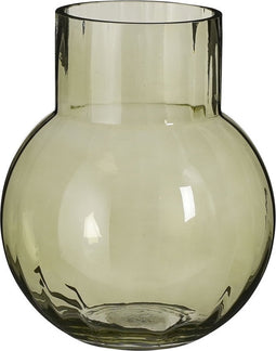 Mica Decorations Jay Vaas - 20x20x23 cm - Glas - Lichtgroen