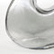 Mica Decorations Jay Vaas - L19 x B11 x H25 cm - Glas - Lichtgrijs