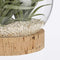 Mica Decorations Jillian Vaas - H21 x Ø20 cm - Op onderzetter - Glas