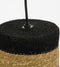 Mica Decorations Jinx Hanglamp - H20 x Ø15 cm - Jute - Zwart