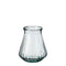 Mica Decorations Jive Vase - H23 x Ø18 cm - Recycled Glass - Transparent