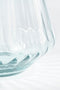Mica Decorations Jive Vase - H23 x Ø18 cm - Recycled Glass - Transparent
