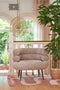 Mica Decorations Jorck Plantenmand - Set van 3 - H24 x Ø26 cm - Zeegras - Beige, Bruin