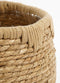 Mica Decorations Jorck Plantenmand - Set van 3 - H24 x Ø26 cm - Zeegras - Lichtbruin