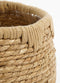 Mica Decorations Jorck Plantenmand - Set van 3 - H24 x Ø26 cm - Zeegras - Lichtbruin