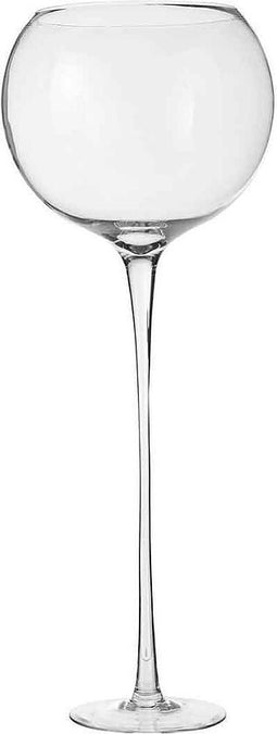 Mica Decorations josefina vaas glas maat: 95 x 37cm