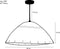 Mica Decorations Joulz Hanglamp - H16 x Ø36 cm - Jute - Lichtbruin