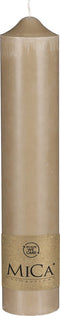 Mica Decorations Kaars - H35 x Ø7 cm - Beige