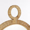 Mica Decorations Kaj Wandspiegel - L41 x B2 x H51 cm - Bruin