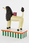 Mica Decorations Kandelaar Hond - L24 x B11 x H29 cm - Keramiek - Lichtgeel