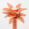 Mica Decorations Kandelaar Palmboom - H30 x Ø13 cm - Roze
