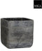Mica Decorations Kane Bloempot - 19x19x18 cm - Donkergrijs