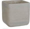 Mica Decorations Kane Bloempot Vierkant - 19x19x18 cm - Lichtgrijs