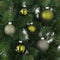 Mica Decorations Kerstballen Set - 42 Stuks - Ø7 cm - Glas - Donkergroen