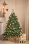 Mica Decorations Kerstboomrok Opvouwbaar - H26 x Ø51 cm - Zeegras - Naturel Bruin