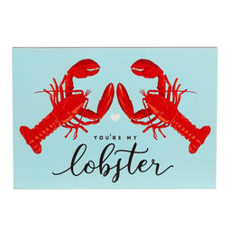 Mica Decorations Kerstverlichting Lobster - 50x3x30 cm - Ijzer - Rood