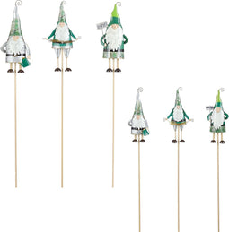 Mica Decorations Kerstverlichting Midget - 42x36x116 cm - Ijzer - Zwart