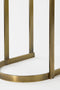 Mica Decorations Kevin Bijzettafel - Set van 2 - L54 x B34 x H56 cm - Metaal - Goud