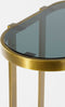 Mica Decorations Kevin Bijzettafel - Set van 2 - L54 x B34 x H56 cm - Metaal - Goud
