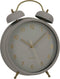 Mica Decorations Klok Buzz 23,5 X 30,5 Cm Staal Grijs