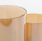 Mica Decorations Kratos Kaarshouder - L36 x B12 x H18 cm - Metaal, Glas - Goud