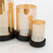 Mica Decorations Kratos Kaarshouder - L36 x B12 x H18 cm - Metaal, Glas - Goud