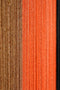 Mica Decorations Kuba Wanddecoratie - L50 x B3 x H70 cm - FSC 100% - Katoen - Oranje