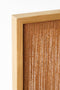 Mica Decorations Kuba Wanddecoratie - L50 x B3 x H70 cm - FSC 100% - Katoen - Oranje