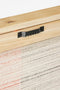 Mica Decorations Kuba Wanddecoratie - L50 x B3 x H70 cm - FSC 100% - Katoen - Oranje