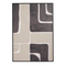 Mica Decorations Kubu Wall decoration - L70 x W100 x H3,5 cm - Canvas - Taupe