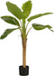 Mica Decorations Kunstboom Bananenboom - 70x70x120 cm - Polyester - Groen