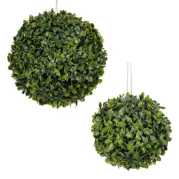 Mica Decorations Kunstplant Buxus - 0x0x0 cm - Polyethyleen - Groen