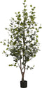 Mica Decorations Kunstplant Eucalyptusboom in Pot - H180 x Ø80 cm - Groen