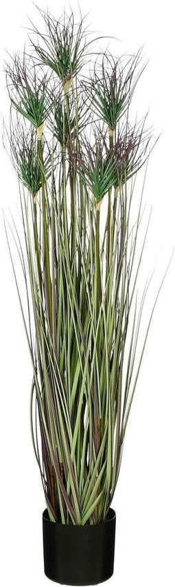 MICA DECORATIONS KUNSTPLANT KAT GRAS IN POT PAARS - H115XD30CM