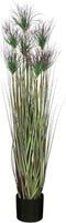 MICA DECORATIONS KUNSTPLANT KAT GRAS IN POT PAARS - H115XD30CM