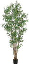 Mica Decorations Kunstplant Poplar - 80x80x210 cm - Polyester - Groen