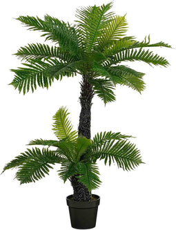 Mica Decorations Kunstplant Varen - 70x70x120 cm - Polyester - Groen