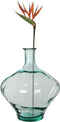 Mica Decorations Kyara Fles Vaas - H46 x Ø38 cm - Gerecycled Glas - Transparant