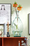 Mica Decorations Kyara Fles Vaas - H60 x Ø28 cm - Gerecycled Glas - Transparant