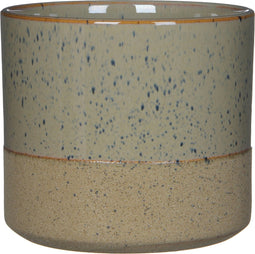 Mica Decorations Lago Bloempot - H16,5 x Ø18 cm - Crème