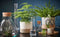 Mica Decorations Lago Bloempot - H16,5 x Ø18 cm - Crème