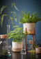 Mica Decorations Lago Bloempot - H18 x Ø21 cm - Wit