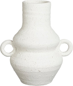 Mica Decorations Lane Kruik - H27 x Ø19 cm - Terracotta - Off White