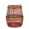 Mica Decorations Lantaarn Dune - 24x24x28 cm - Zeegras - Roze